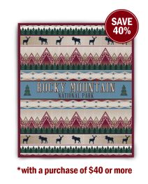 Rocky Mountain Sherpa Blanket